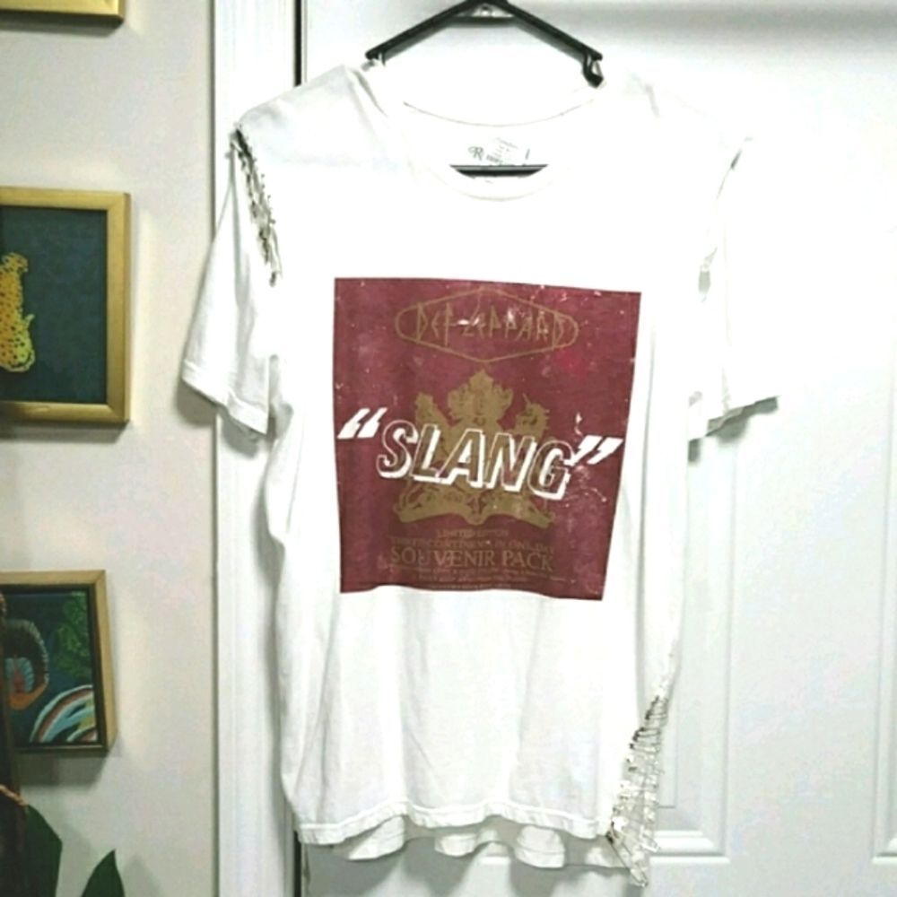 SLANG Def Leopard Nordstrom Tee Shirt M
